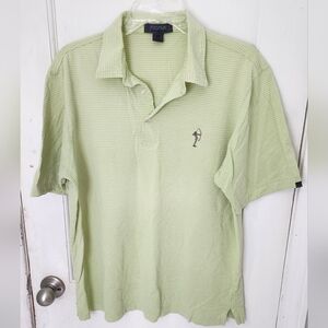 John Ashworth Fidra Green On Green Polo